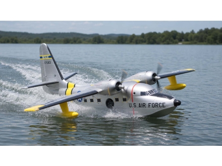 How to Take Off and Land an RC Flying Boat on Water | Avios Albatross HU-16