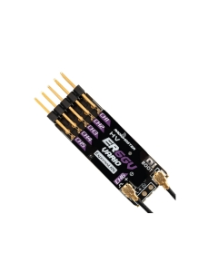 RADIOMASTER ER6GV FCC 2.4GHz 6ch ELRS PWM Receiver w/Dual Antenna & Vario