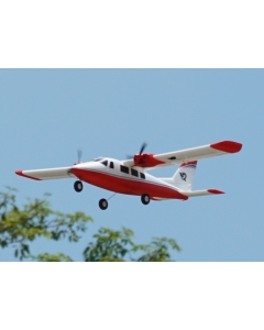XFLY (PNF) Partenavia P68 Twin Engine Park Flyer EPO 850mm (Red/White)
