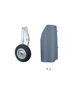 XFLY Alpha Jet (Grey) Replacement Oleo Strut w/Wheel & Right Gear Door