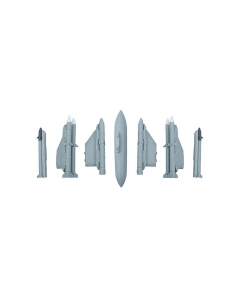 XFLY T-7A Red Hawk 975mm Replacement Missiles & Drop Tank (7pcs)