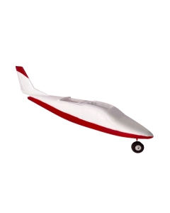 XFLY Partenavia P68 850mm Twin Replacement Fuselage w/Nosegear (Red/White)