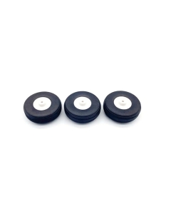 XFLY Partenavia P68 850mm Twin Replacement Wheel Set (3pcs)