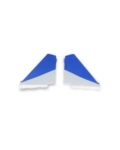 XFLY Sukhoi Su-27 Flanker 750mm Replacement Vertical Stabilizer 2pcs (Grey)