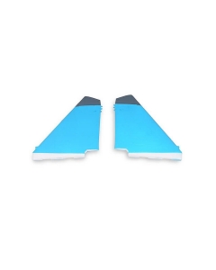 XFLY Sukhoi Su-27 Flanker 750mm Replacement Vertical Stabilizer 2pcs (Blue)