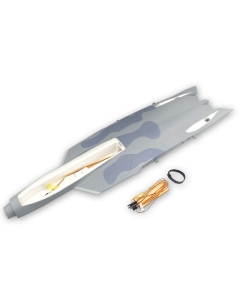 XFLY F-22 Raptor Twin 40mm EDF Jet Replacement Fuselage w/Wiring Harness