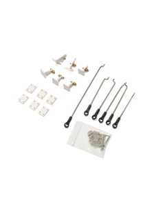 Avios Kobuz Sports-Scale Aerobatic Glider Replacement Linkage, Horn, & Screw Set