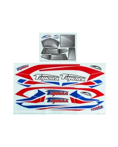 Durafly® ™ Tundra - Decal Set (Blue/Red)