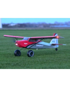 Durafly Tundra V3 "Inspire" (PNF) Sports Model w/Flaps Red/Silver EPO 1300mm (51")