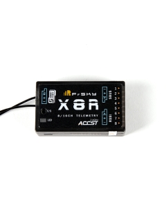 FrSky X8R 8/16Ch S.Bus ACCST Telemetry Receiver EU Version- Front View