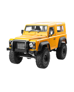 MNRC (RTR) MN999 1/10th Scale 2.4GHz 4WD Land Rover Defender Rock Crawler w/LED Lights & 90mm Metal Shock-Absorbers (Yellow) 