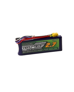 Turnigy nano-tech 2700mah 3S 65~130C Lipo Pack w/XT-60