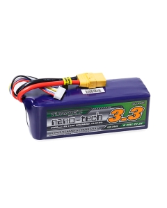 Turnigy nano-tech 3300mAh 6S 65~130C Lipo Pack w/XT-90