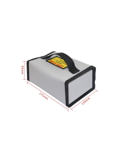 175x120x65mm LiPo Battery Safety Guard Portable Anti-explosion Waterproof Bag