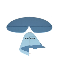 H-King NE-1 Navy Cub 2400mm - Replacement Horizontal Stabilizer and Rudder Set