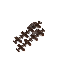 Micro Engineering HO/N Scale Code 70 to 55 Transition Plastic Insulated Rail Joiners 8pcs (26-005)
