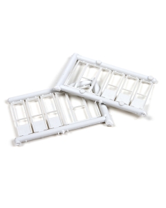 Micro Engineering HO Scale Office Windows/Doors 8pcs (80-161)