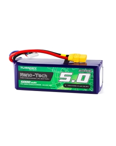 Turnigy Nano-Tech 5000mAh 6S 70C Lipo Pack w/XT90 (HR Technology)