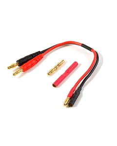 4mm Bullet Connectors to Banana Plug Charge Lead with Male-Male/Female-Female Adapters 