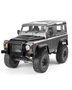 MNRC (RTR) MN999 1/10th Scale 2.4GHz 4WD Land Rover Defender Rock Crawler w/LED Lights & 90mm Metal Shock-Absorbers (Gray) 