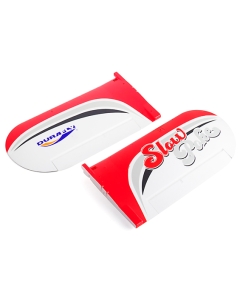 Durafly SlowPoke - Replacement Main Wings (Red Scheme)