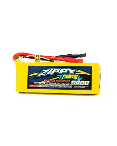 ZIPPY Compact 5000mAh 2S1P 40C Lipo Pack