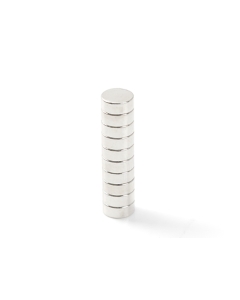 Neodymium Button Magnet 5x2mm (10pcs)