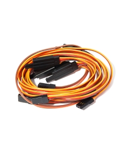 450mm Servo Lead Extension (JR) with Hook 26AWG (5pcs/bag)