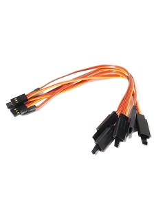150mm Servo Lead Extension (JR) with Hook 26AWG (5pcs/bag)