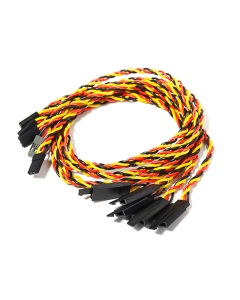 450mm Twisted Servo Lead Extension (JR) with Hook 22AWG (5pcs/bag)
