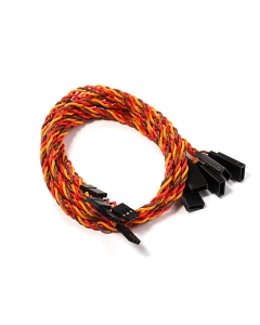 450mm Twisted Servo Lead Extension (JR) 22AWG (5pcs/bag)