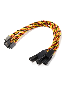 200mm Twisted Servo Lead Extension (JR) 22AWG (5pcs/bag)