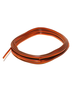 26AWG PVC Servo Wire 5mtr (Red/Brown/Orange)