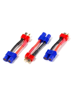 EC3 Female to T Connector Male Battery Adapter (3pcs)