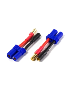 EC5 Female to 5.5mm Male/Female Battery Adapter (2pcs)