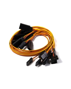 JR 30cm 32AWG Lightweight Servo Extension Lead (10pcs)