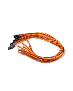 JR 30cm 22AWG Male Servo Lead (10pcs)