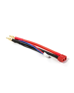 T Connector Female Harness w/Balance Lead for 2S Hardcase Lipo Battery