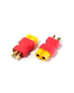 T Connector Male to XT60 Female Battery Adapter (2pcs)
