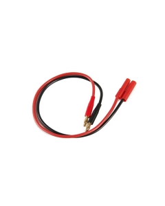 4mm HXT to 4mm Banana Plug Charge Lead