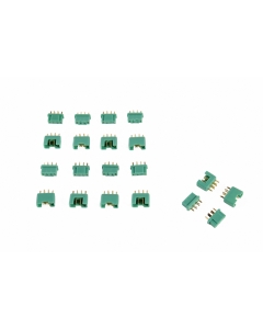  MPX 6 Pin Gold Plated Solder Type Connectors Male/Female (10 pairs)