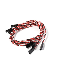 Futaba 45cm 22AWG Twisted Servo Extension Lead (5pcs) 1