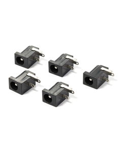  2.5mm PCB Mounted DC Power Socket (5pcs)