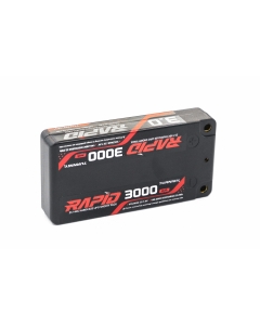 Turnigy Rapid 3000mAh 2S1P 140C Hardcase Shorty Lipo Battery Pack 1