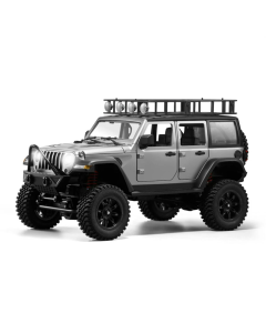 MNRC (RTR) MN128 1/12th Scale 2.4GHz 4WD Jeep Wrangler Off-Road Crawler w/LED Lights & Drag Brake (Gray)