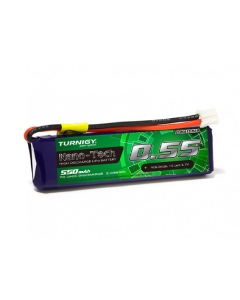 Turnigy Nano-Tech Plus 550mAh 1S 70C Lipo Pack w/JST-PH