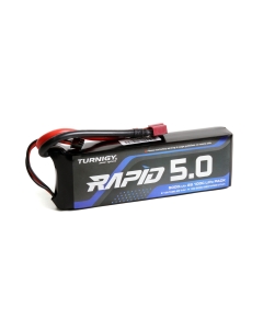 Turnigy Rapid 5000mAh 2S (7.4V) 100C LiPo Battery Pack w/T-Connector For RC Cars