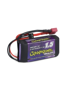 Turnigy Graphene 1500mAh 2S 7.4V 100C Lipo Battery Pack w/T plug