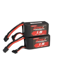 Turnigy APEX 1500mAh 6S 22.2V 180C LiPo Battery Dual Pack with XT60 fo 5 inch FPV Drone and Planes 