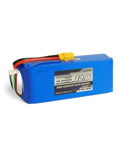 Turnigy 12000mAh 6S 22.2V 40C LiPo Battery w/XT90-High Endurance LiPo for RC Cars Plane Boats & Drones
